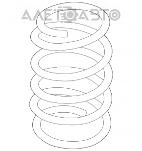 Пружина передняя левая Kia Forte 4d 14-18