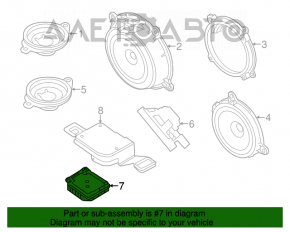 Усилитель аудио Mazda 3 14-18 BM Bose