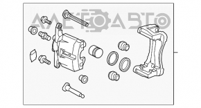 Суппорт передний правый Mazda 3 14-18 BM