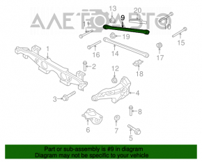 Maneta superioară din spate dreapta Mini Cooper Countryman R60 10-16