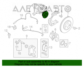 Butuc roată față dreapta Mini Cooper Countryman R60 10-16