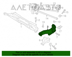 Capac spate stânga Mini Cooper Countryman R60 10-16