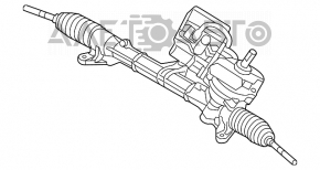 Volanul Mini Cooper Countryman R60 10-16 are un cip rupt.