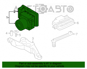 ABS АБС Mini Cooper F56 3d 14-