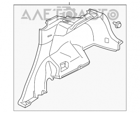 Capacul arcului stâng Mitsubishi Outlander Sport ASX 16-