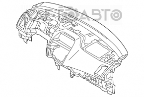 Торпедо передняя панель без AIRBAG Mitsubishi Outlander Sport ASX 16- рест