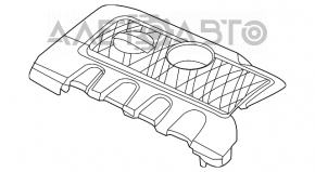 Накладка двигателя Nissan Sentra 13-19 1.8