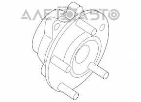 Butuc fata dreapta Nissan Sentra 13-19 nou original OEM