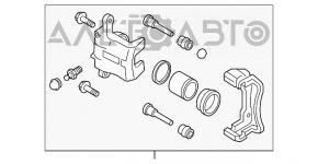 Суппорт передний правый Nissan Sentra 13-19 1.8