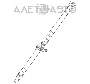 Arborele cardanic al cardanului Subaru Impreza 17- GK cutie de viteze automată