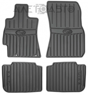 Set de covorașe pentru Subaru Outback 10-14 din cauciuc