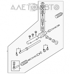 Рейка рулевая Subaru Outback 10-14