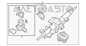 Рулевая колонка Toyota Sequoia 08-16