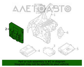 Modulul de control al caroseriei BCM VW Jetta 19-