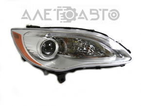 Far dreapta față goală Chrysler 200 11-14, luminoasă.