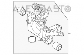 Capac spate dreapta Ford Explorer 11-19