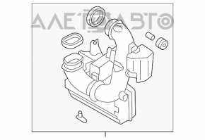 Coș de gunoi Hyundai Elantra UD 11-16 nou OEM original