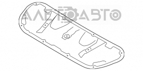 Izolarea capotei Kia Forte 4d 14-18