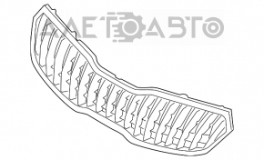 Grila radiatorului Kia Forte 4d 14-16 pre-restilizare