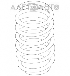 Arc spate stânga Kia Forte 4d 14-18