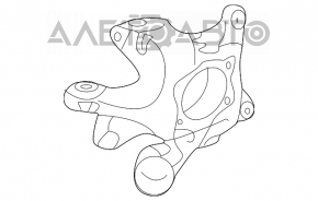 Capacul spate dreapta Subaru Impreza 17- GK