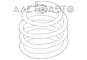 Пружина передняя левая Subaru Impreza 17- GK АКПП
