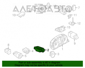 Замок зажигания Start-Stop VW CC 08-17