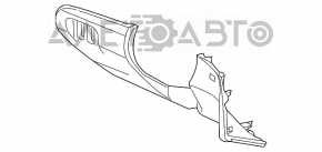 Capacul genunchiului șoferului Acura ILX 13-17 negru, zgârietură