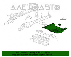 Capacul portbagajului Chevrolet Cruze 16-