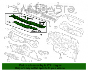 Paletă ștergătoare Chevrolet Volt 16-