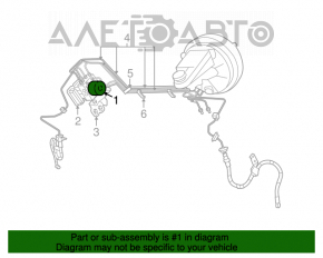 ABS ABS Chrysler 200 11-14