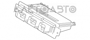 Blocul ECU al calculatorului motorului Ford Flex 09-12 pre-restilizare.