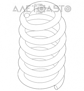 Arc spate stânga Ford Flex 09-12 pre-restilizare FWD