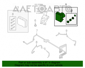 ABS АБС Ford Flex 09-12 дорест