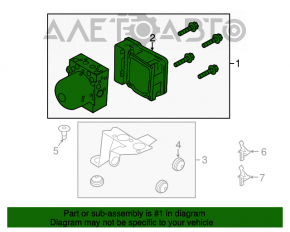 ABS ABS Ford Focus mk3 11-14