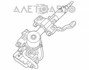 Рулевая колонка ЭУР Hyundai Elantra UD 12-13