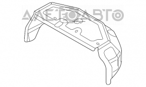 Защита коллектора верх Mini Cooper Countryman R60 10-16