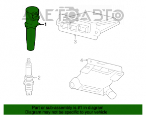 Катушка зажигания Ford Focus usa 08-11