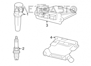 Катушка зажигания Ford Focus usa 08-11