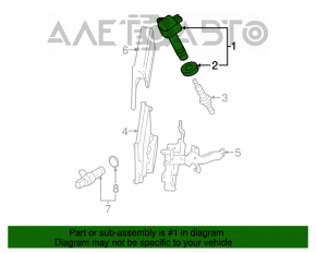 Катушка зажигания Honda Civic 4d 06-09