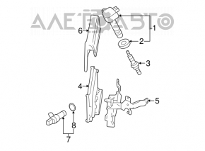 Катушка зажигания Honda Civic 4d 06-09 OEM