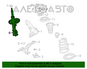 Amortizorul frontal stânga pentru Lexus RX300 98-03 KYB