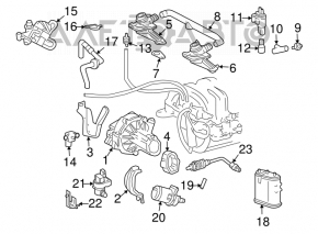 Sonda lambda stânga primul Mercedes W211