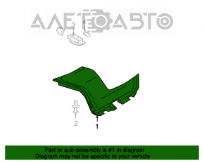 Capacul portbagajului Mercedes W211