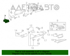 Conductă de aer stânga Toyota Solara 2.4 04-08