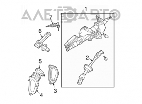 Blocare de aprindere Toyota Avalon 05-12