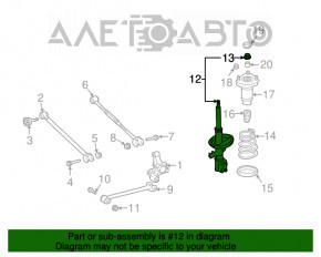 Amortizor spate dreapta Toyota Solara 2.4 04-08