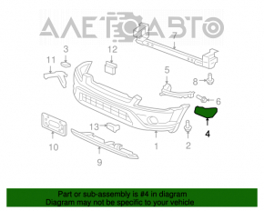 Suport bara fata dreapta Honda CRV 02-06