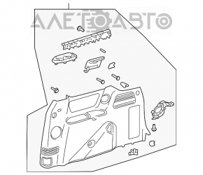 Capacul spate dreapta Toyota Sienna 04-10