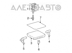 Блок ECU компьютер двигателя Toyota Corolla Verso 2.0 04-06